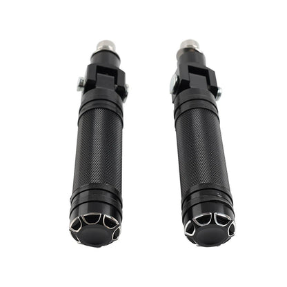 CNC Foldable Footrests Footpeg Pedals for Universal Motorcycles