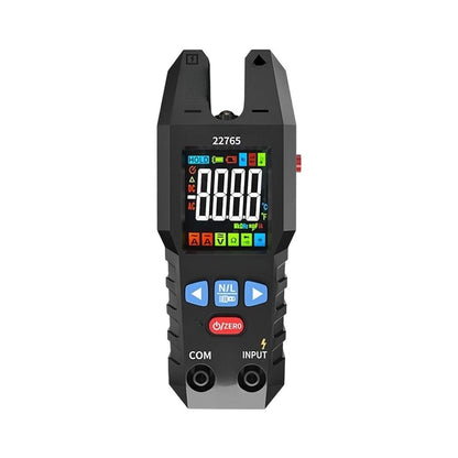 Digital Clamp Multimeter U-Shaped Jaw 200A AC DC Voltage Current Tester
