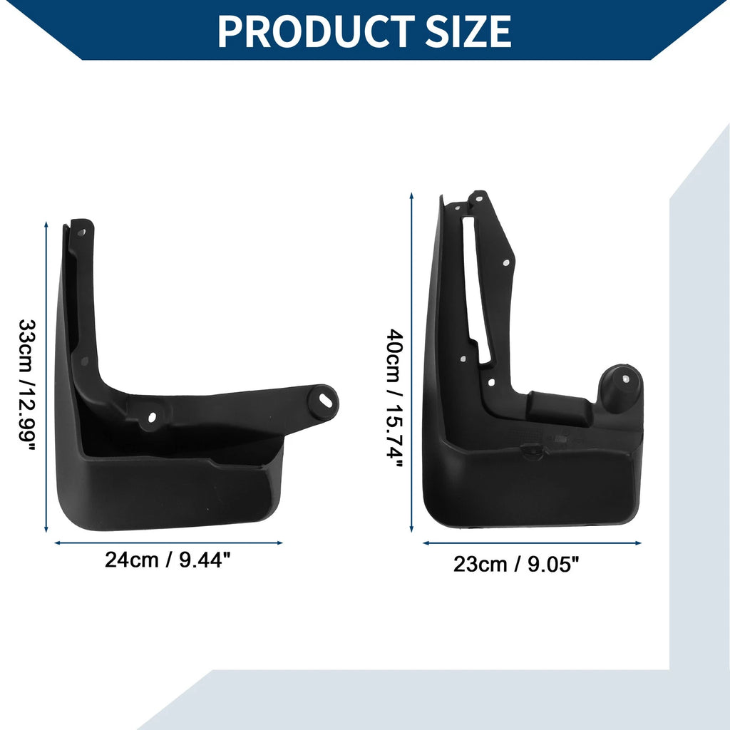 Mud Flaps Splash Guards 1 Set Replacement Mud Guards for BMW 5 Series (2017–2022)