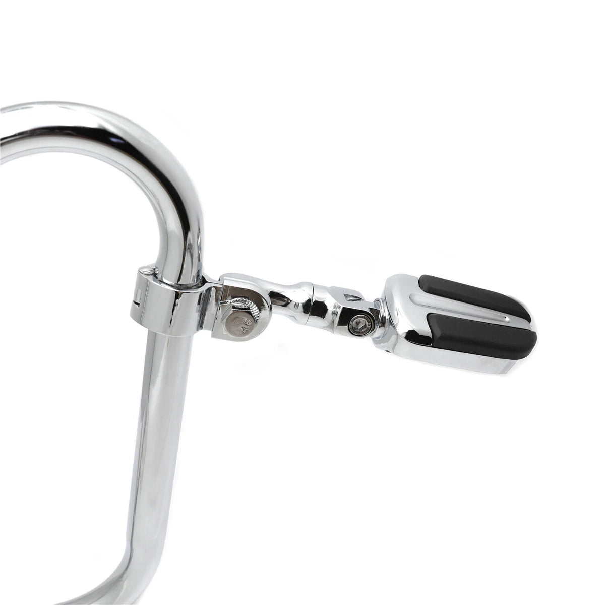 3" Stem Clamp Chrome Slipstream Footpeg 1-1/4" for Yamaha Road Star Warrior (2002)