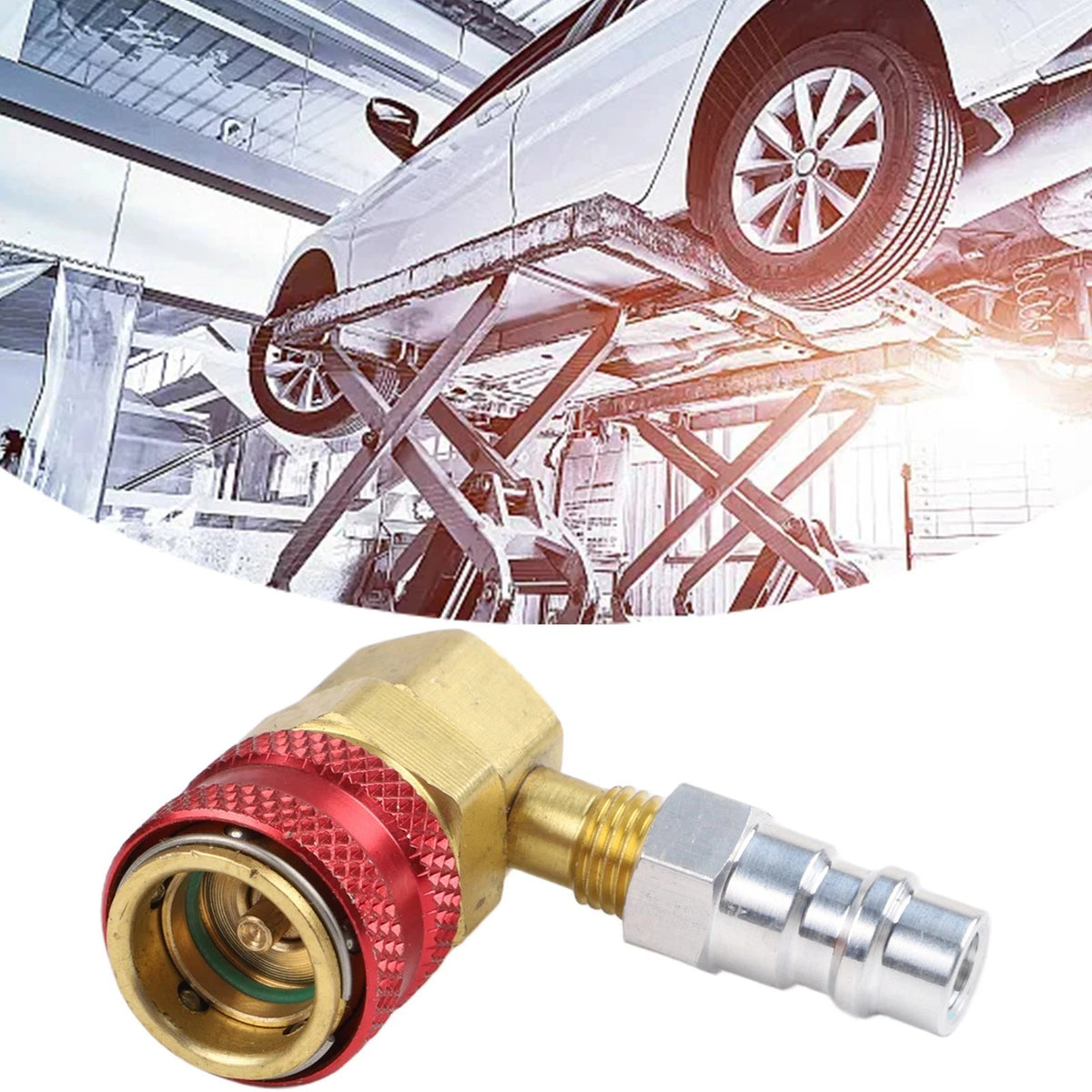 134a Quick Connector for Automotive Air Conditioning Systems (Universal)