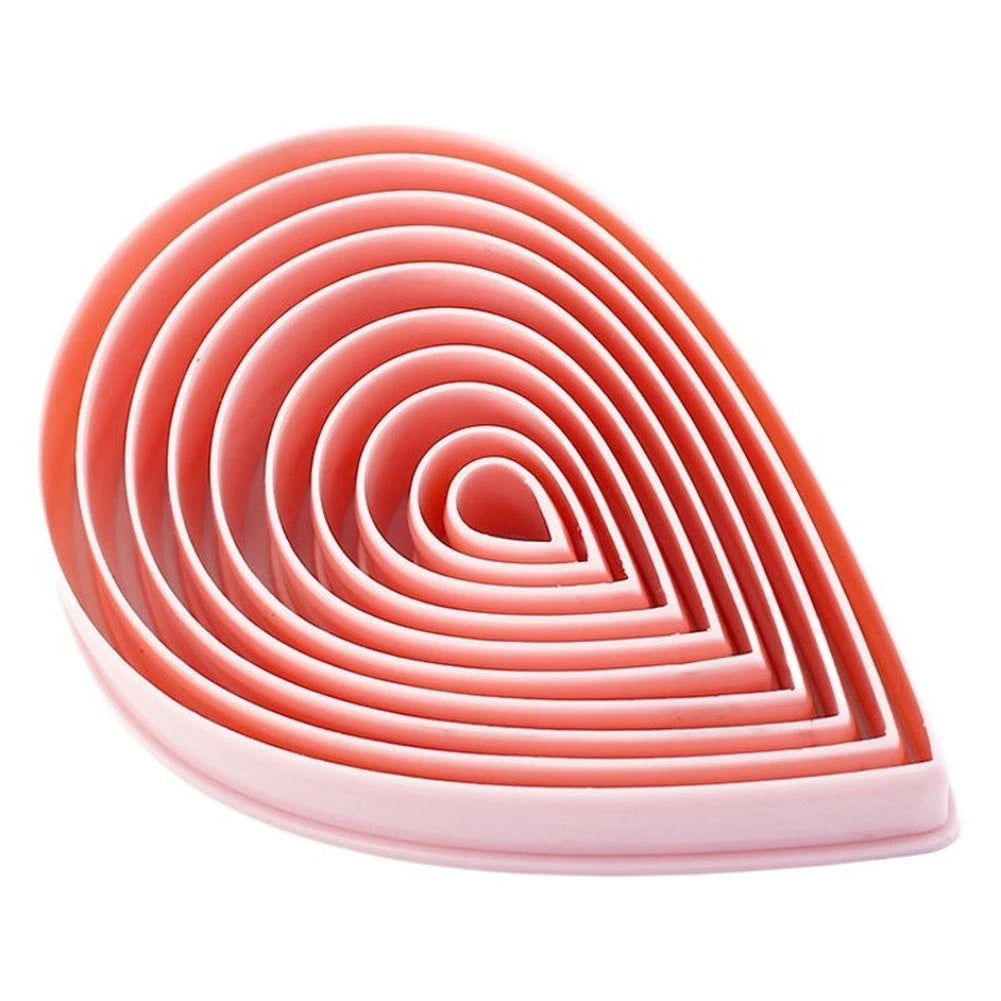 10PC Waterdrop Cookie Cutters Set for Baking Cookies (2023–2023)