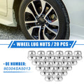 Wheel Lug Nuts 20 Pc Replacement for Honda Accord Civic M12x1.5 (2000–2022)