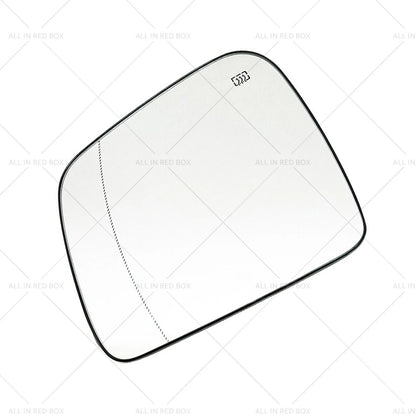 Left Heated Convex Mirror Glass for Jeep Grand Cherokee WK (2010–2021)