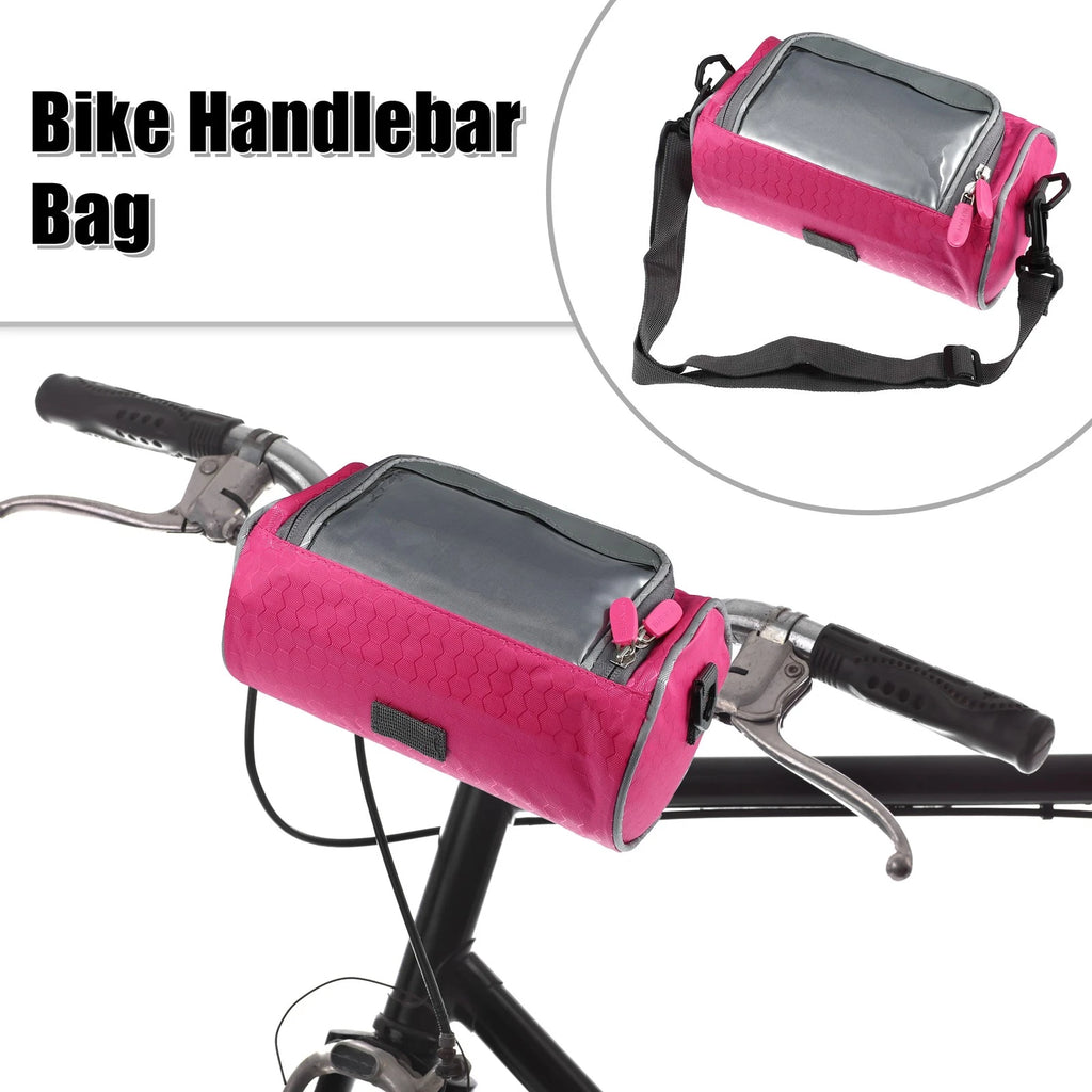 Handlebar Bag Touch Screen Phone Holder Front Storage for Bike (2000–2026)