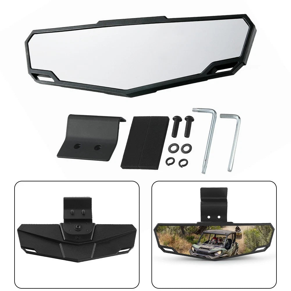 For Polaris For Ranger Compatible Rear View Mirrors with Convex Design