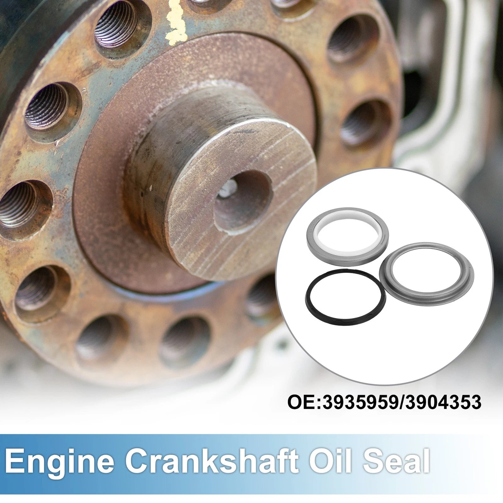 Crankshaft Oil Seal Front with Installer Tool Kit for Dodge 6B 4B (1941–1951)