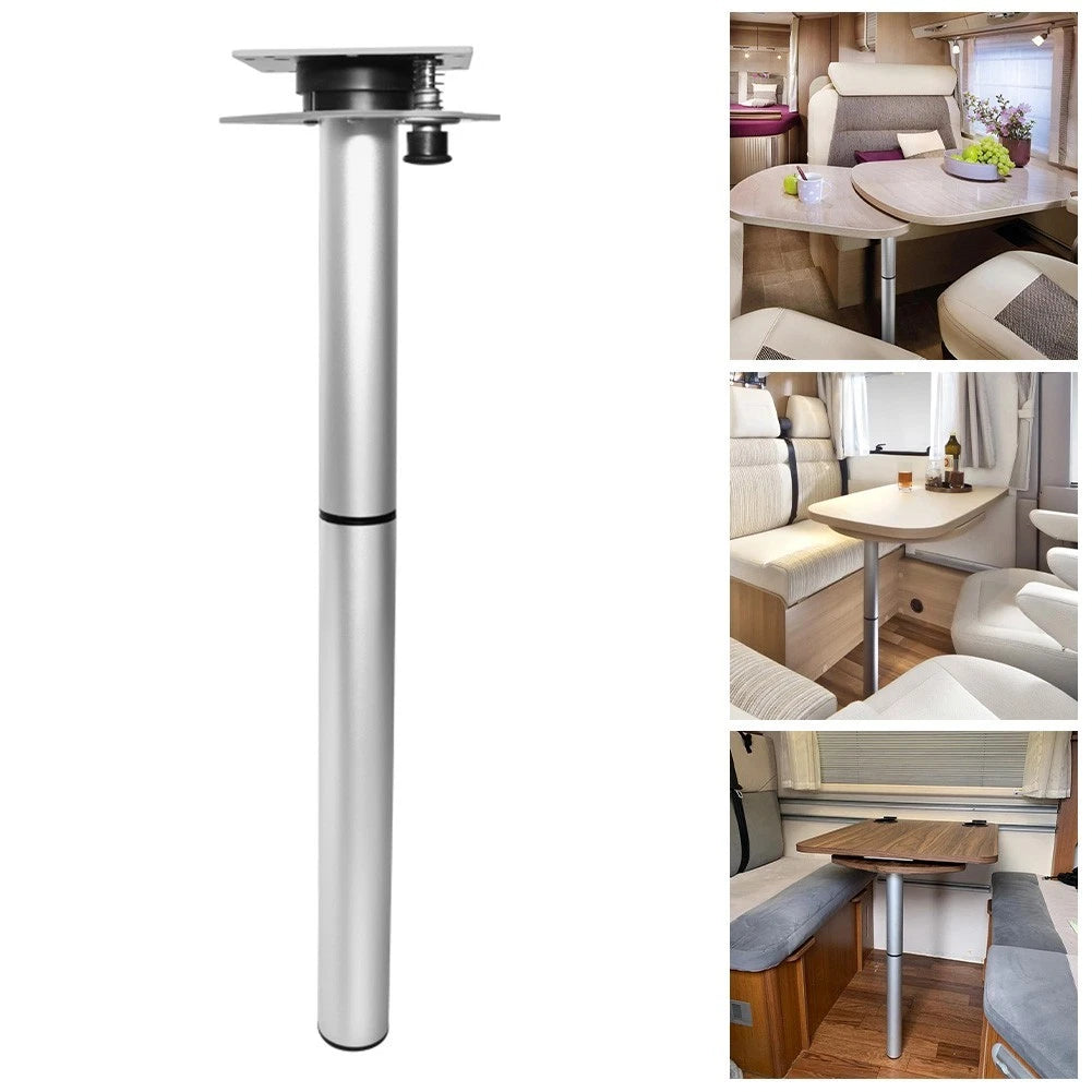 Adjustable Double Layer Table Legs 715mm for RV Dining Rooms