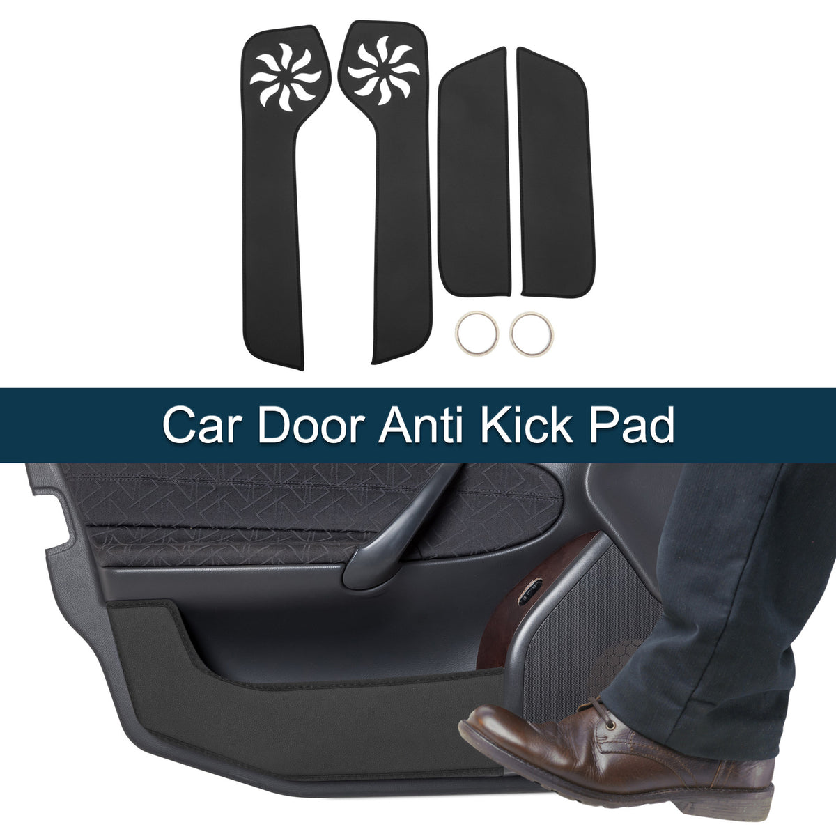 Car Door Anti Kick Pad Protector 1 Set for Volkswagen Jetta (2005–2012)