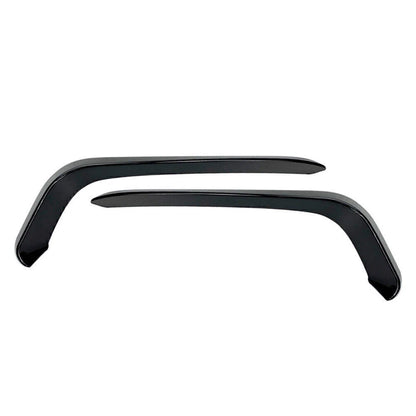 Front Fog Light Lamp Strip Trim for VW Passat Variant B8 (2017–2018) Glossy Black