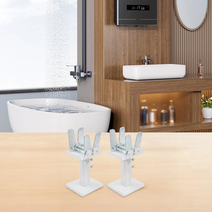 Complete Set of Adjustable Steel Radiator Supports for