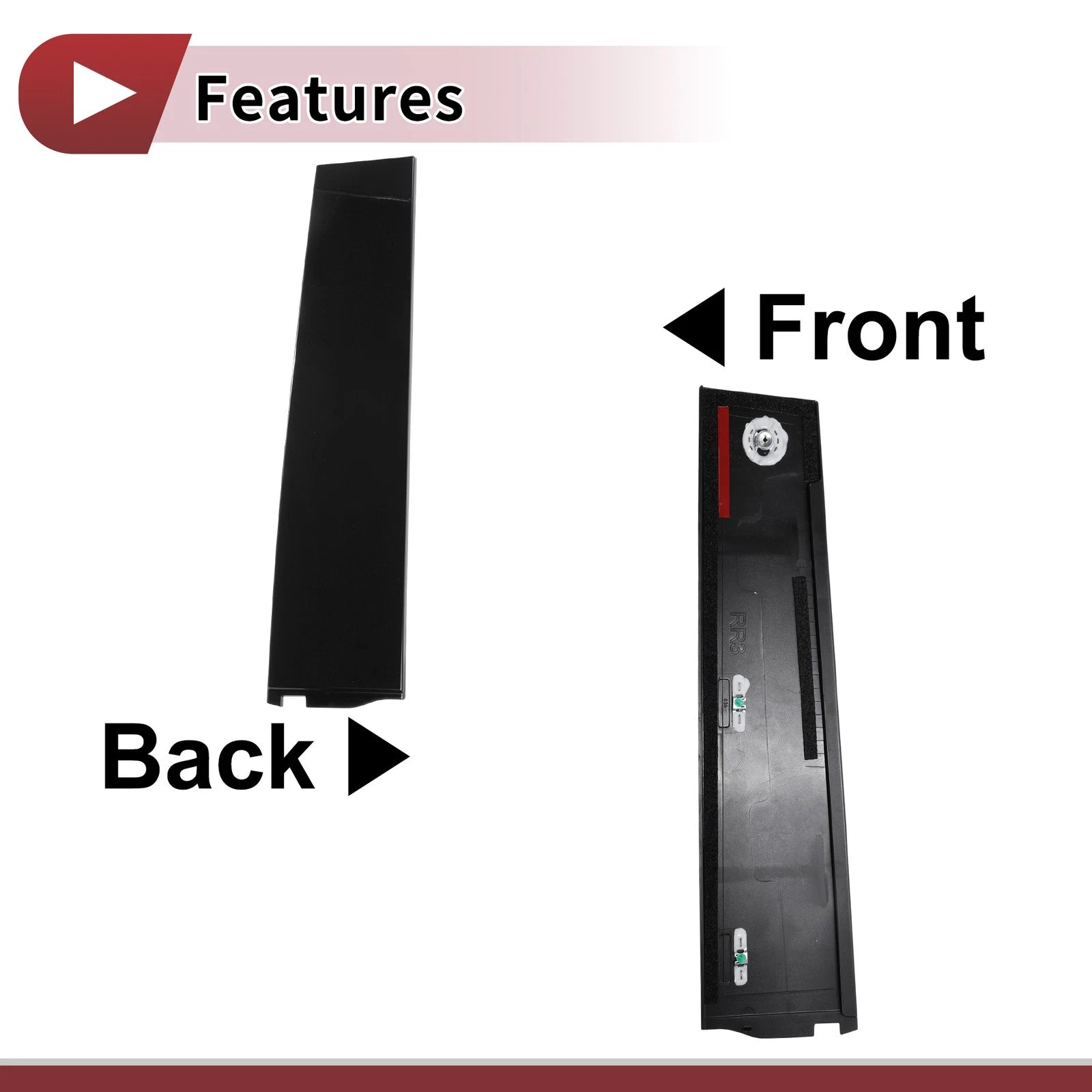 Right C Pillar Window Trim for Cadillac Escalade (2015–2018)