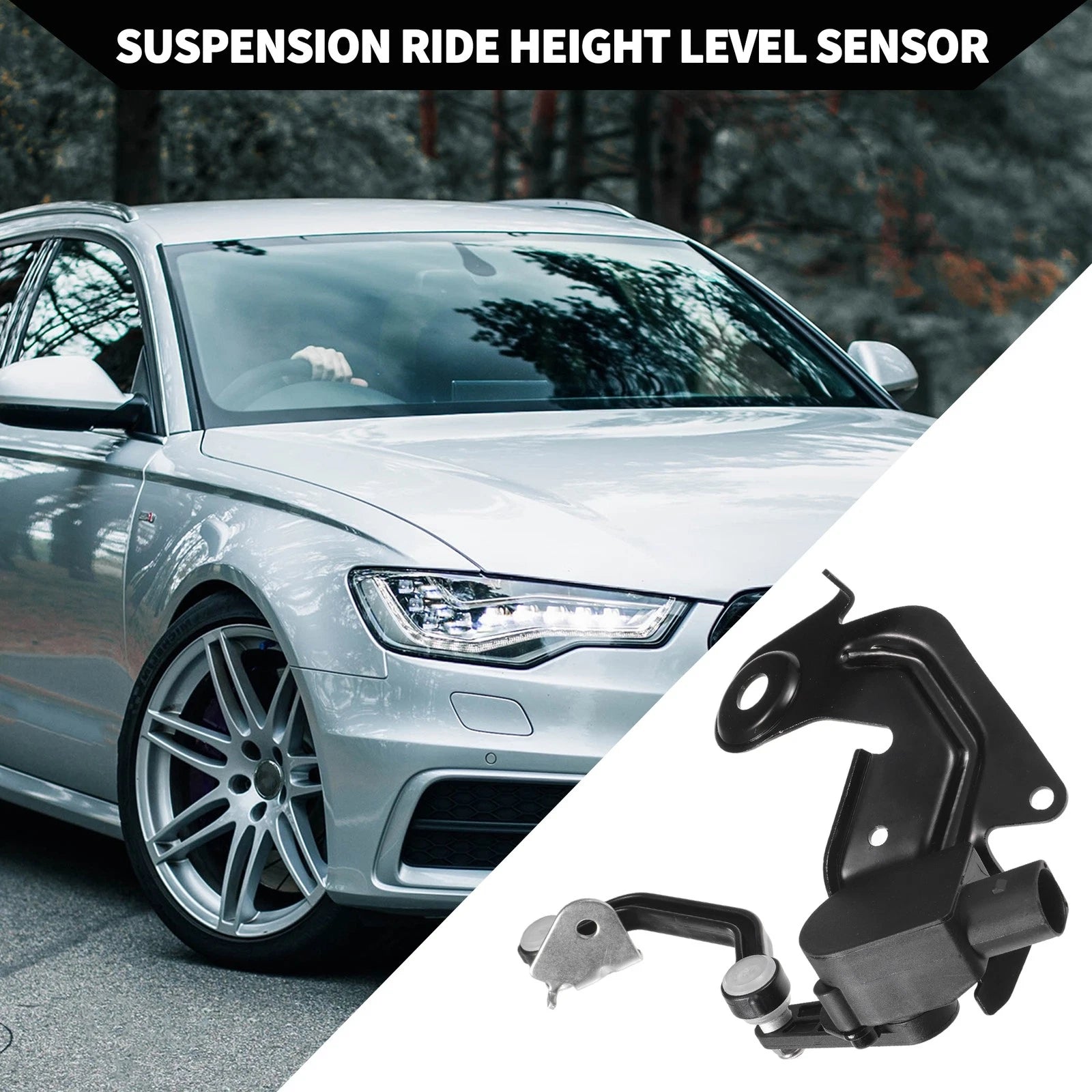 Suspension Ride Height Level Sensor Replacement for Audi A6 Rear Left (2019–2021)