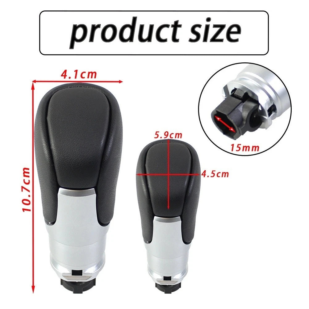 Black Leather Shift Knob for Honda Civic (2021–2026) Manual
