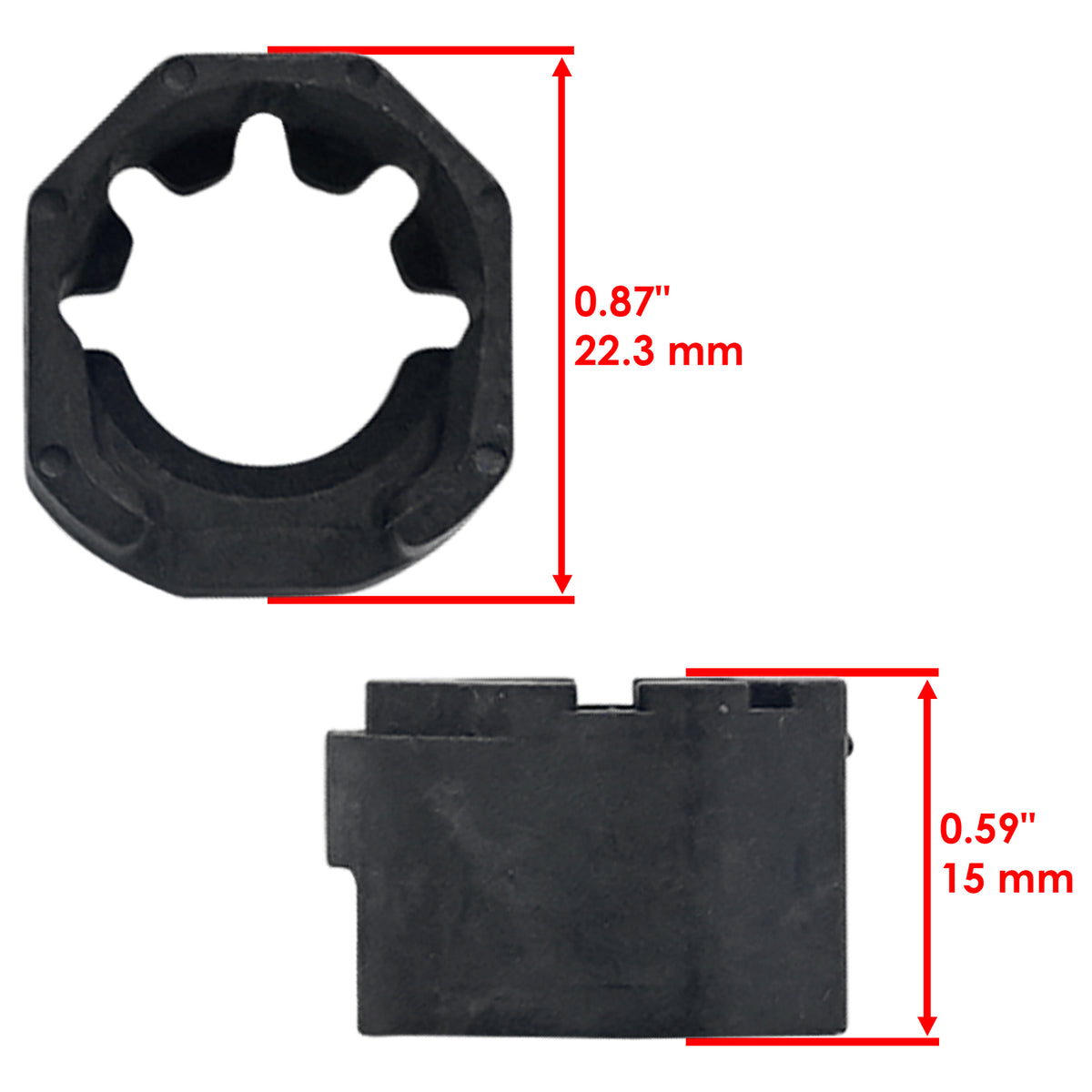 Starter Repair Kit Replacement for Suzuki KingQuad 400 LT-A400 (2008–2024)