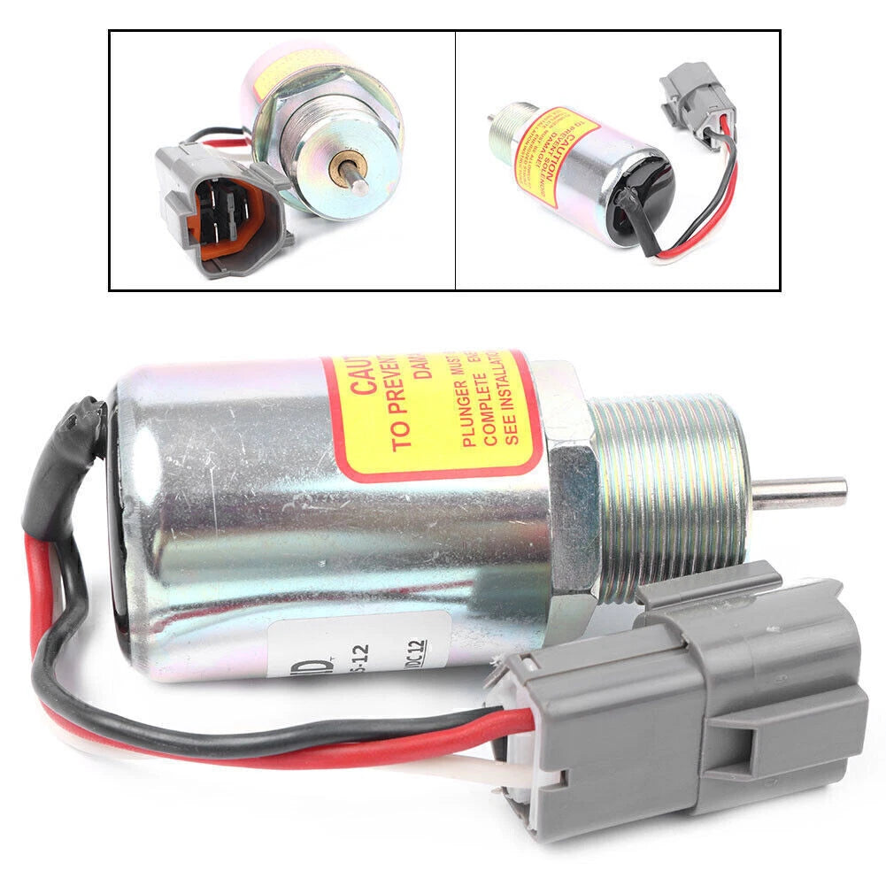 Engine Fuel Shut Off Solenoid Replacement Fit For Mitsubishi Volvo EC13 EC15