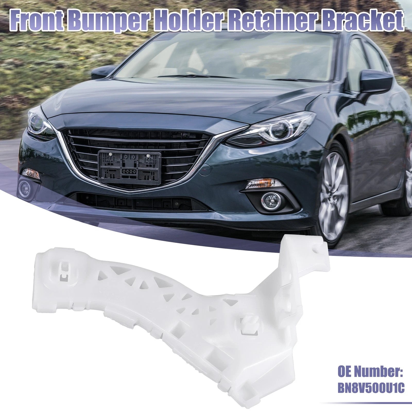 Front Right Bumper Mounting Bracket for Mazda 3 (2004–2009)