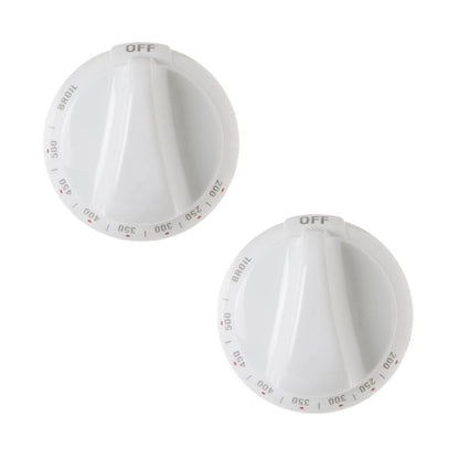 2X Control Knob for GE Range Stove Oven (WB03K10037)