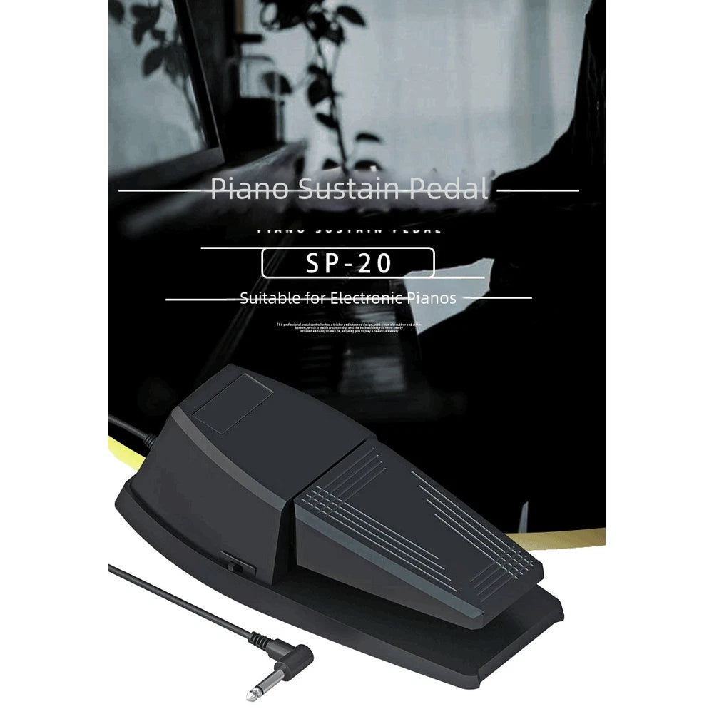 Keyboard for Sustain Pedal with Anti Slip Pad