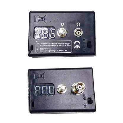 Digital Resistance Tester Ohmmeter with LED Display for Automotive Use