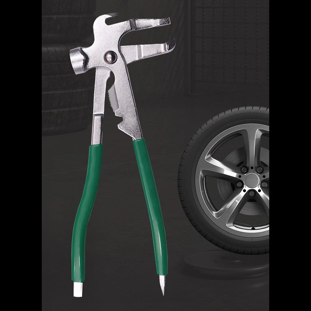 Wheel Weight Pliers with Pry Bar & Screwdriver Functions for Car Tires