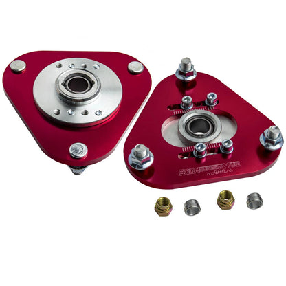 2X Front Mount Camber Plates Coil Top Hat for Toyota Celica (2000–2006)