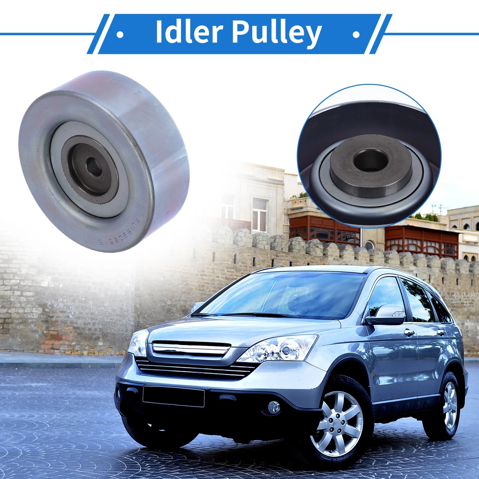 Drive Belt Idler Pulley Replacement for Mitsubishi Outlander (2003–2006)