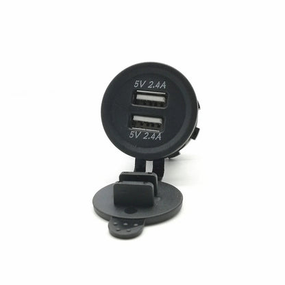 12V CBE C-Line Double USB Socket Module for Campervan/Caravan
