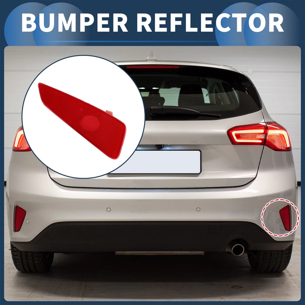 Bumper Reflector Replacement Rear Left for Ford Focus Sedan (2019–2020)