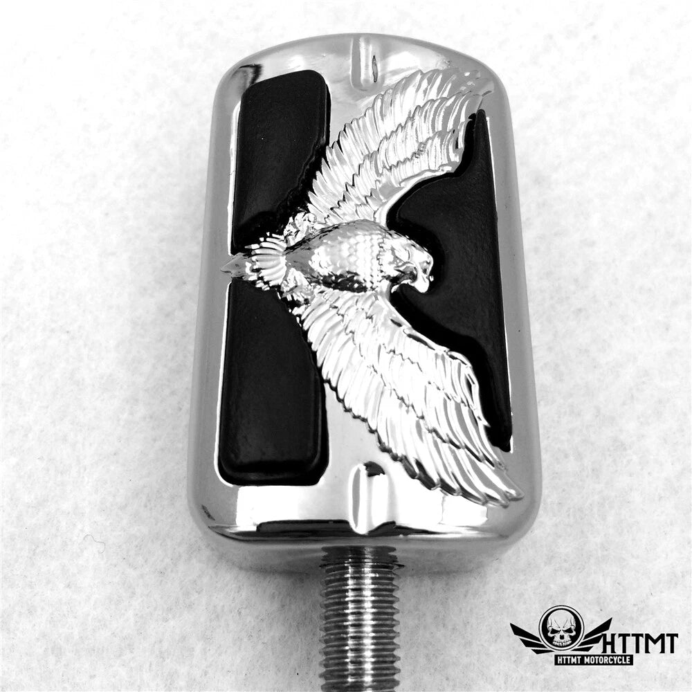 Chrome Eagle FootPeg Shifter Peg for Harley Street Bob FXDB (2012–2017)
