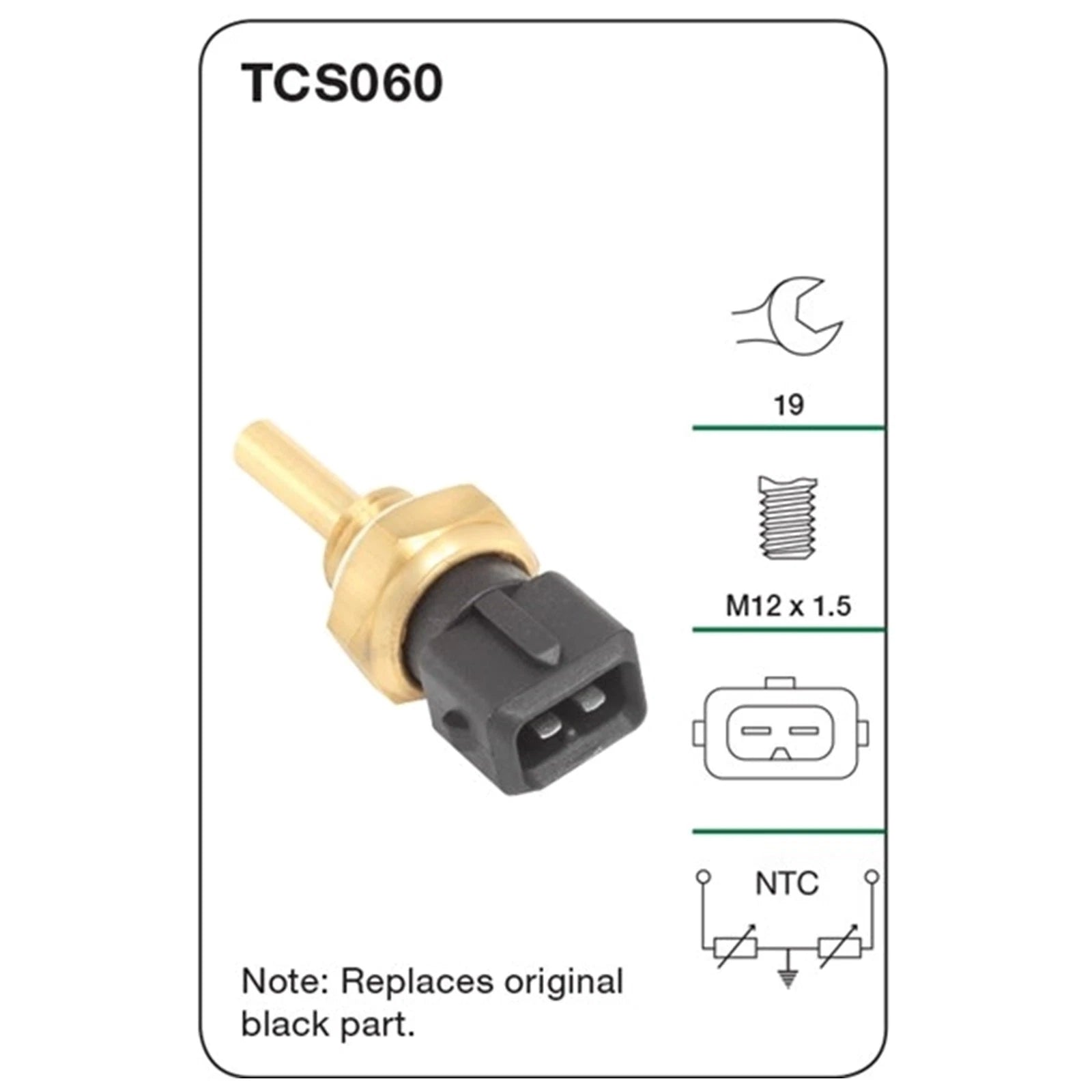 Coolant Temperature ECU Sensor for Volvo 940 (1990–1996) B230FK