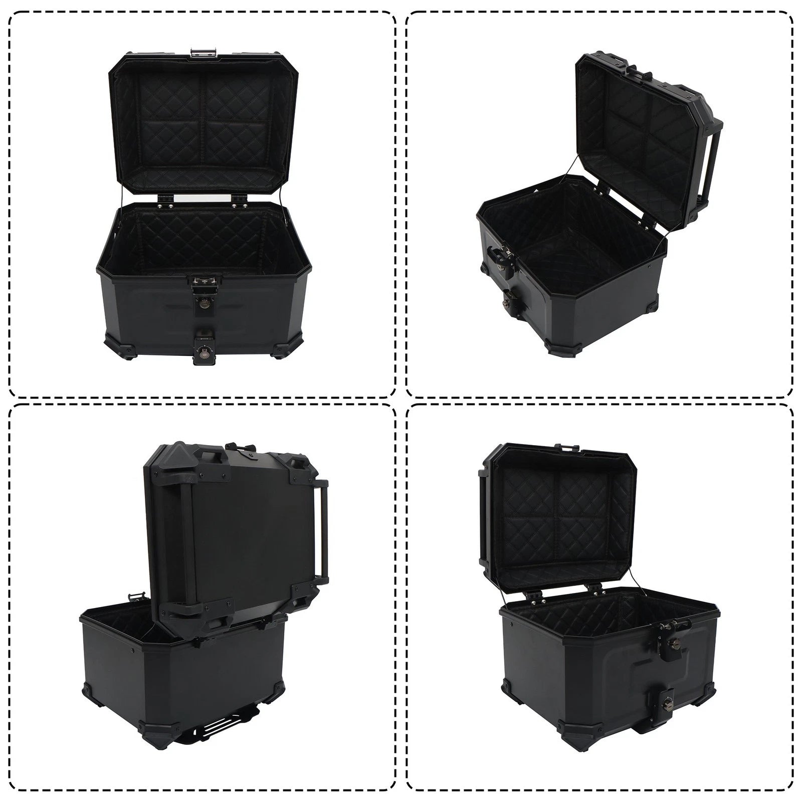 45L Waterproof Tail Box for Motorcycle Scooter