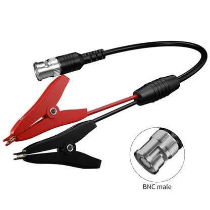 Test Cable with BNC Male and Dual Kelvin Clips for Oscilloscope Use