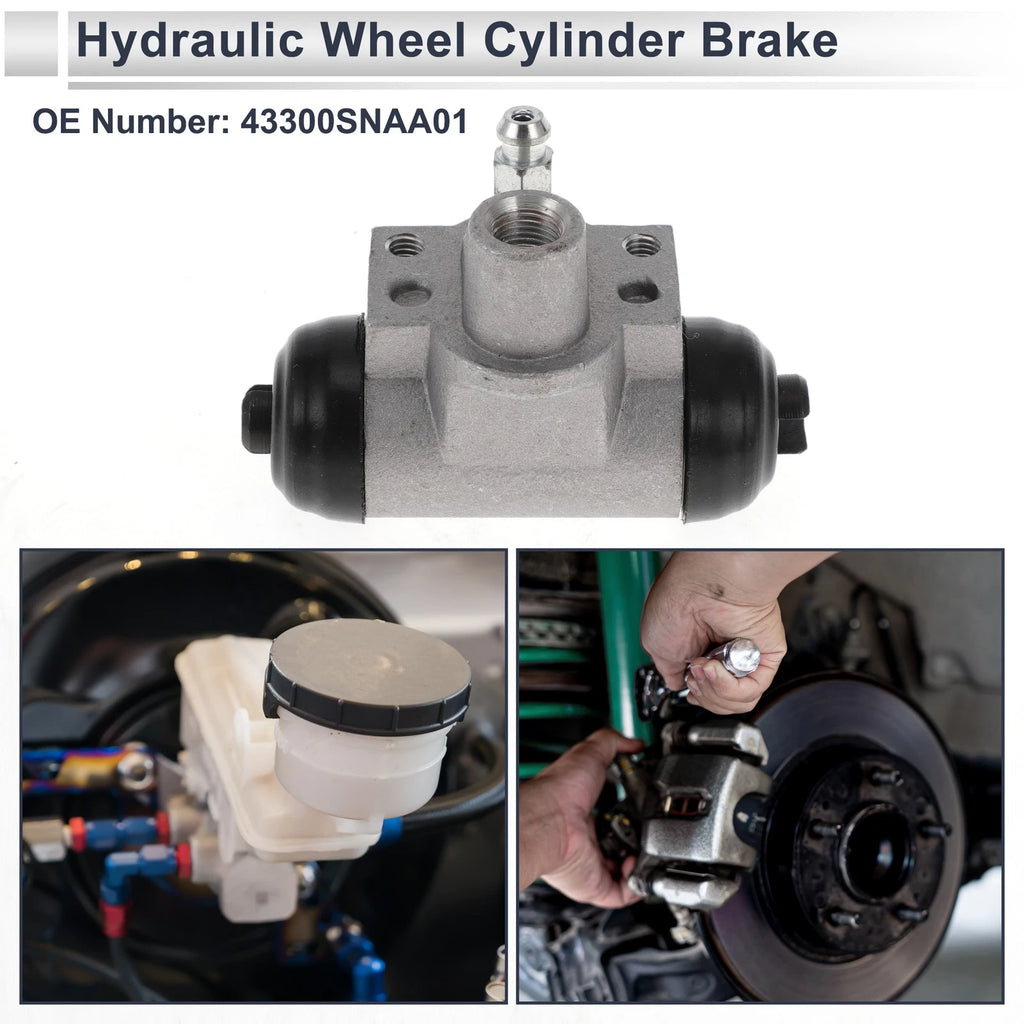 Rear Brake Wheel Cylinder Replacement for Honda Civic (2006–2015)