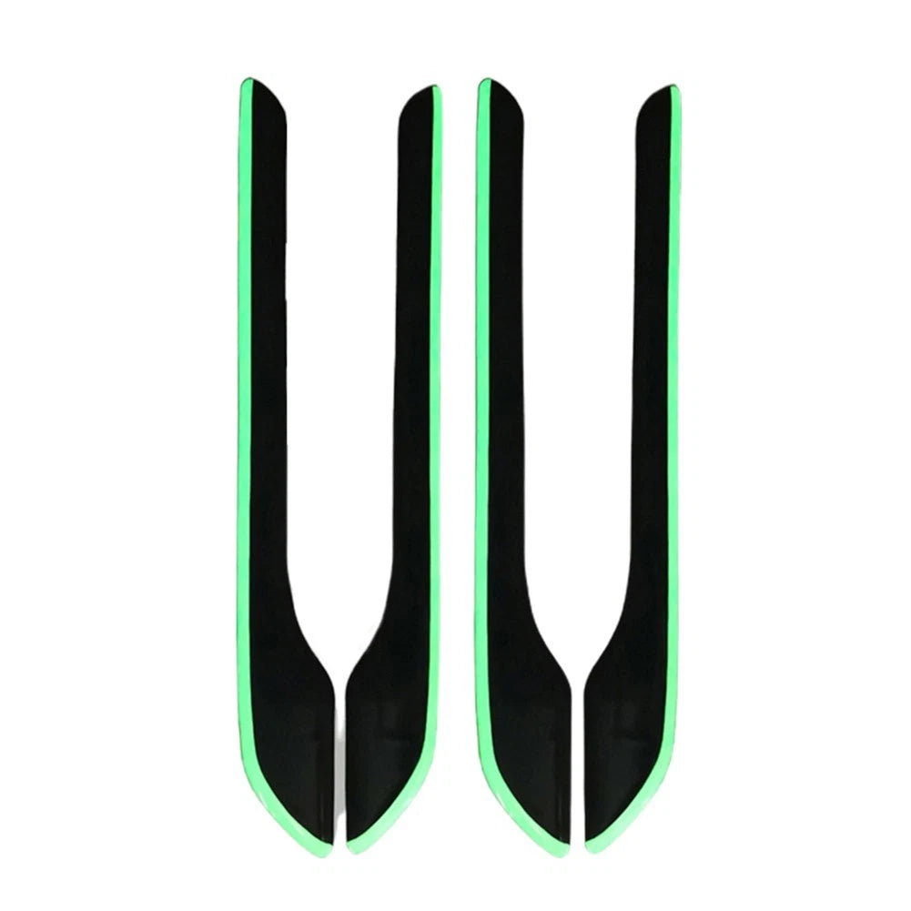 Set of 4 Door Handle Protectors for Tesla Model 3/Y (2019–2022) Luminous PET