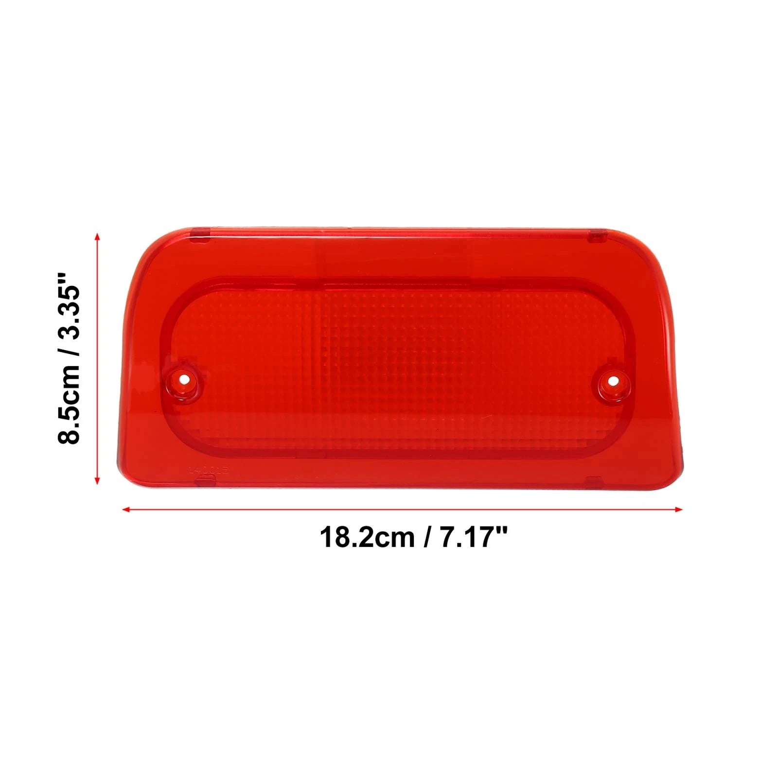 Third Brake Light Lamp Red Lens Replacement for Chevrolet S10 GMC Crew Cab (2004–2012)