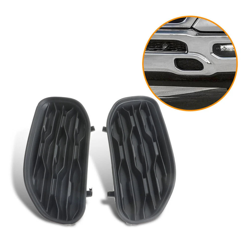 Set of 2 Front Bumper Bezel Kit for Dodge Ram 1500 DT (2019–2021)