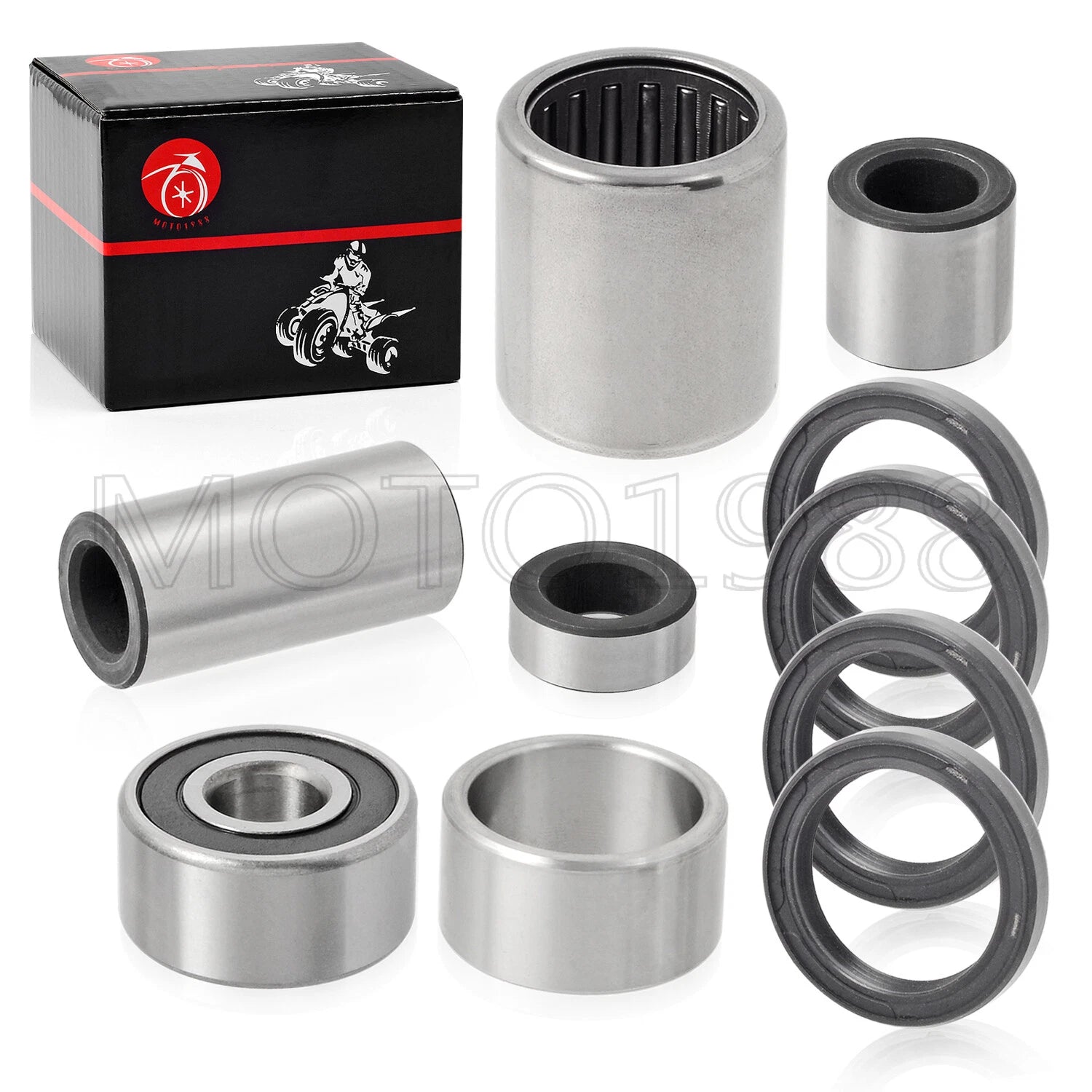 Swingarm Bearing Seal Rebuild Kit for Honda Rancher 420 TRX420 (2007–2013)