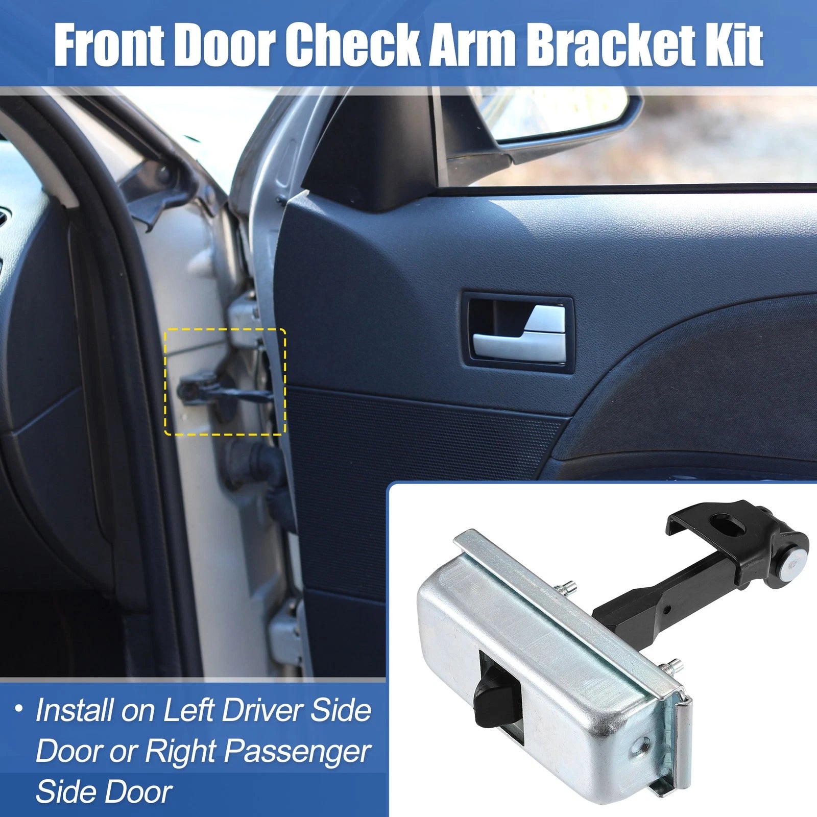 Front Door Check Stop Strap Assembly for Chevrolet Silverado GMC (2010–2015)