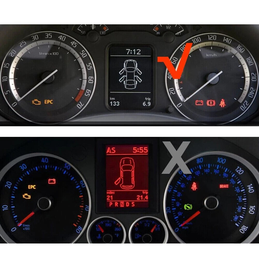 LCD Display for Skoda Octavia Mk2 (1Z) Instrument Panel