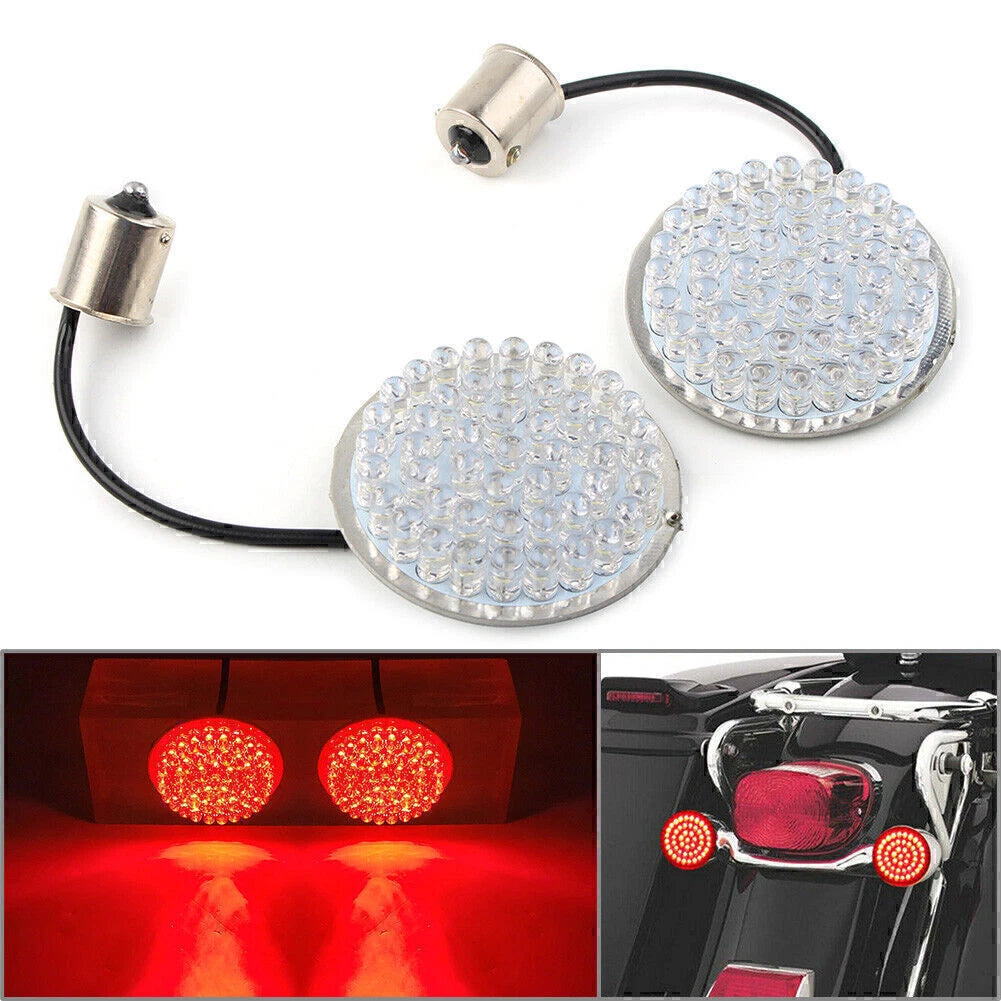 1156 Rear Turn Signal Light Inserts for Harley-Davidson Road King