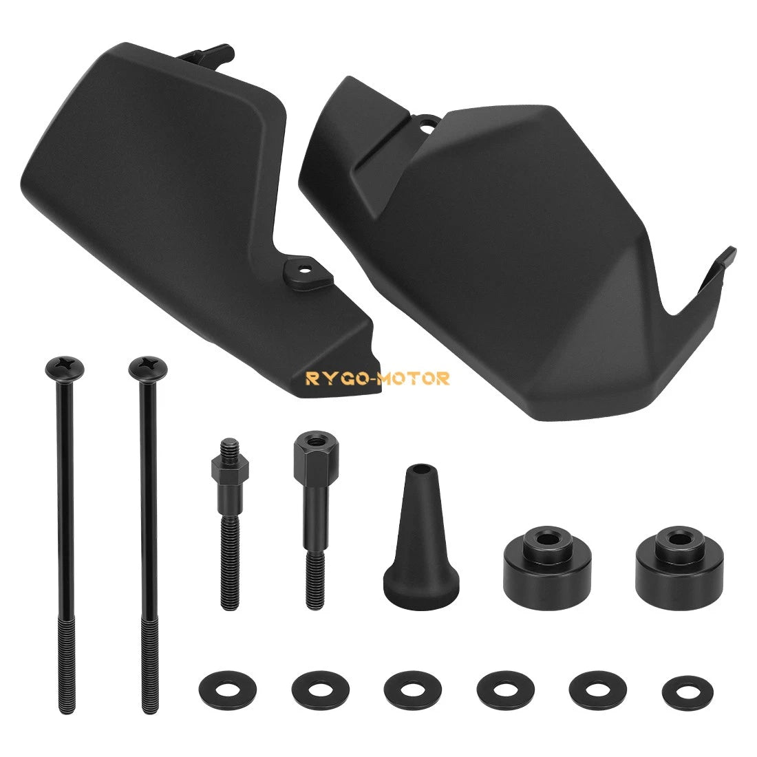 Black Hand Guard Set for Suzuki DL650 V-Strom 650 (2004–2011)