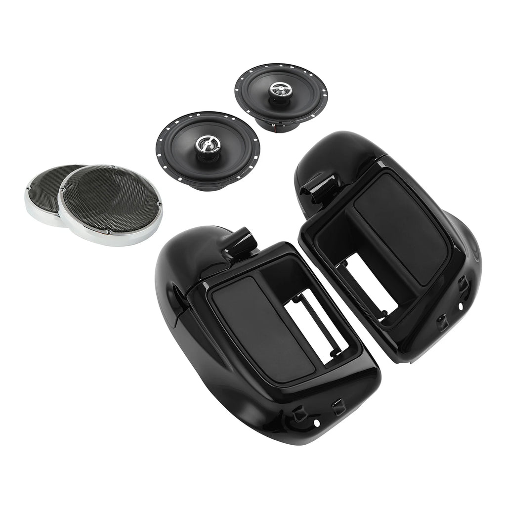 Lower Vented Leg Fairing Speaker Grills for Harley Electra Glide (2014–2024)