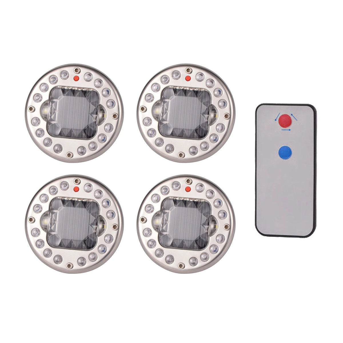 4X LED Tire Valve Cap Lights for Universal Fit (2010–2023)
