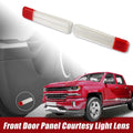 Interior Door Courtesy Light LED Lamps Pair for Chevy Silverado Sierra (2007–2018)