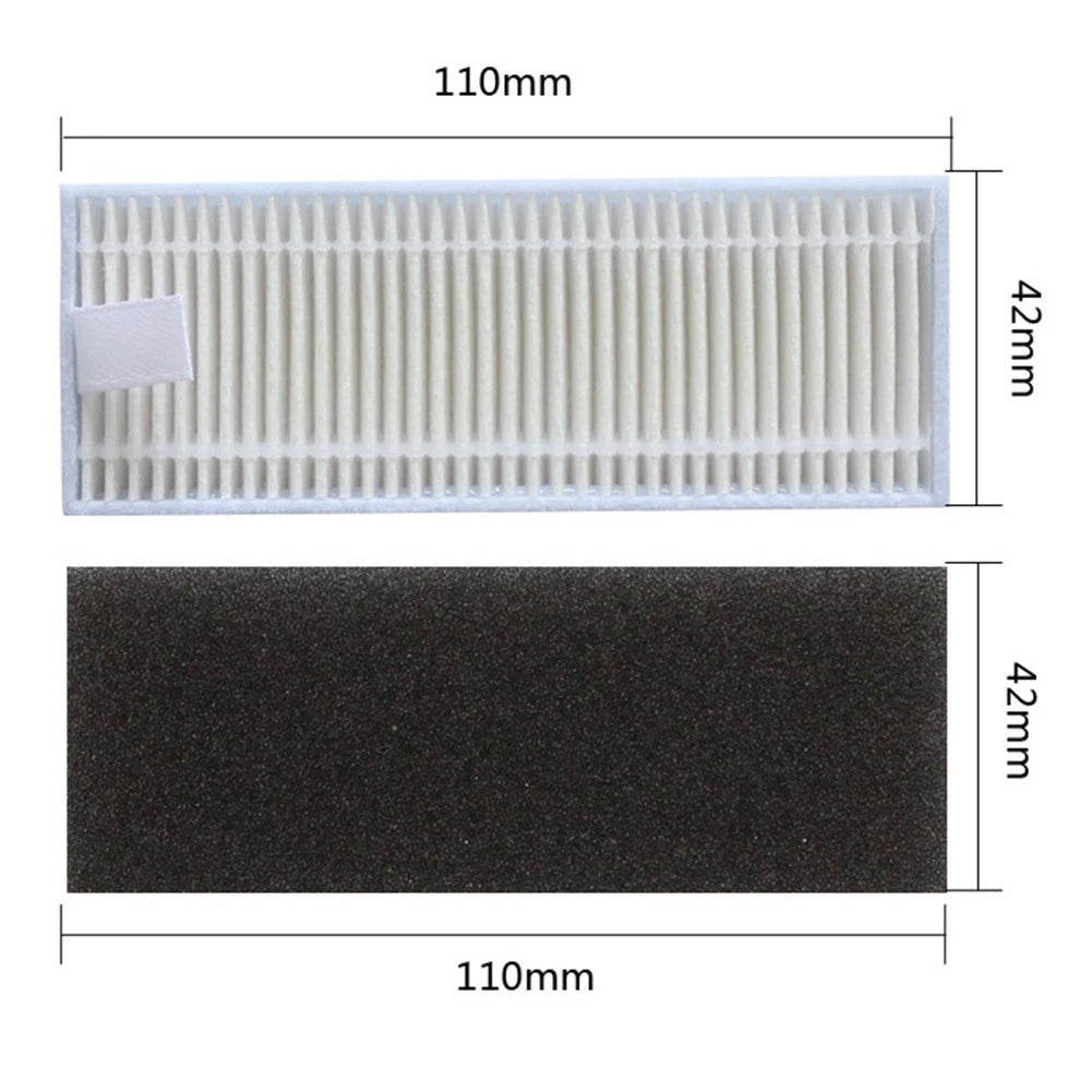 Anti-tangle Brushes for Robot Vacuum (Pristine Home Environment)