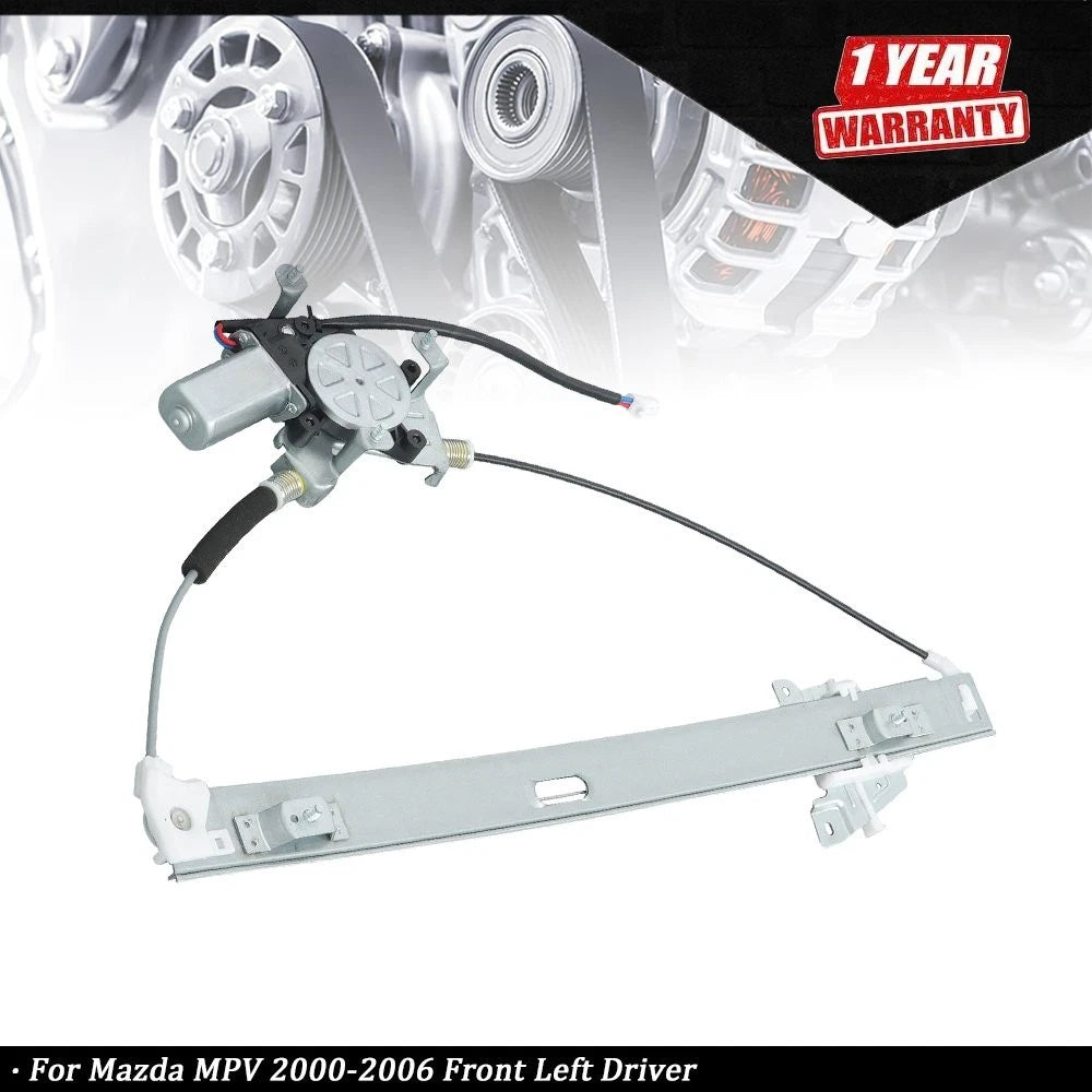 Front Left Driver Side Electric Lift for Mazda MPV (2000–2006)