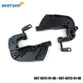 Bracket Clamp Kit for Yamaha F25C 40X (66T-43111-01-4D & 66T-43112)