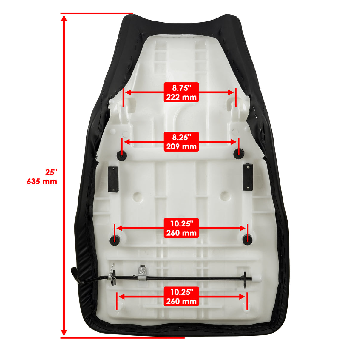 Complete Seat Replacement for Honda Foreman Rubicon 500 TRX500FGA (2004–2004)