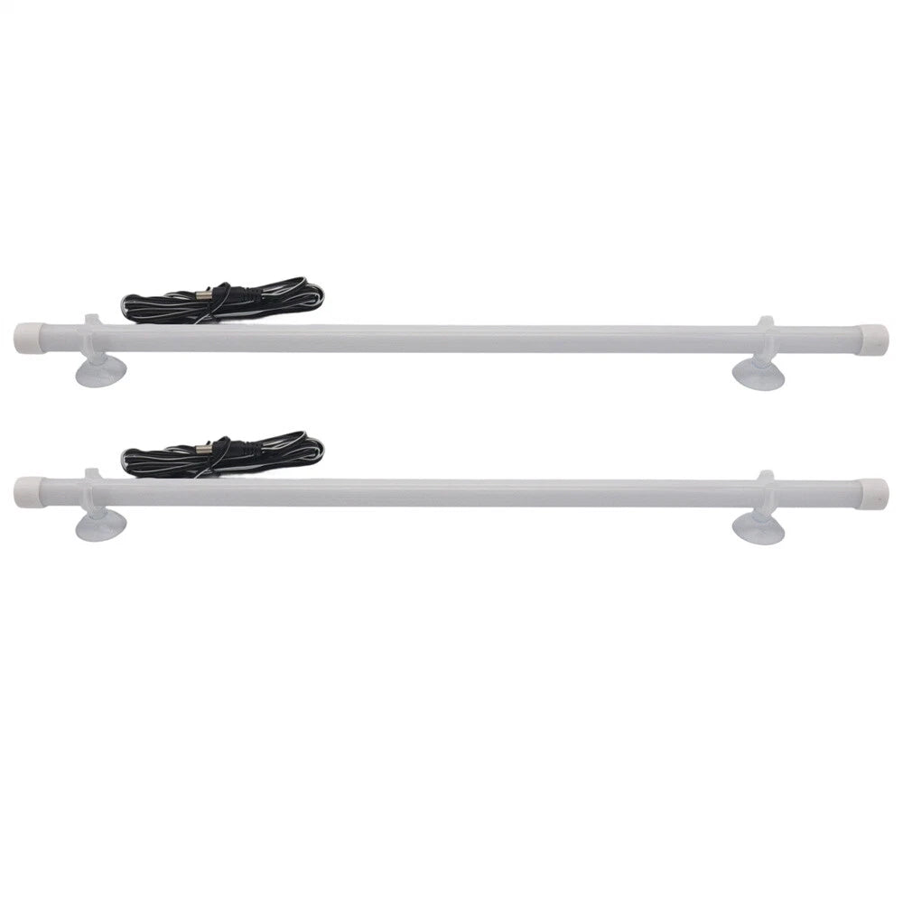 2Pcs 12V 5W White LED Interior Light Bar for RV Trailer
